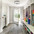 Industrial Flush Mount Ceiling Light White Dimmable LED Ceiling Light